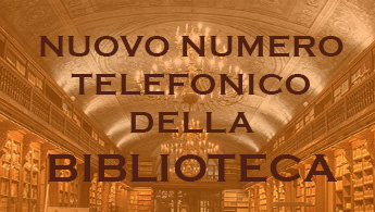 Nuovi numeri telefonici della Biblioteca